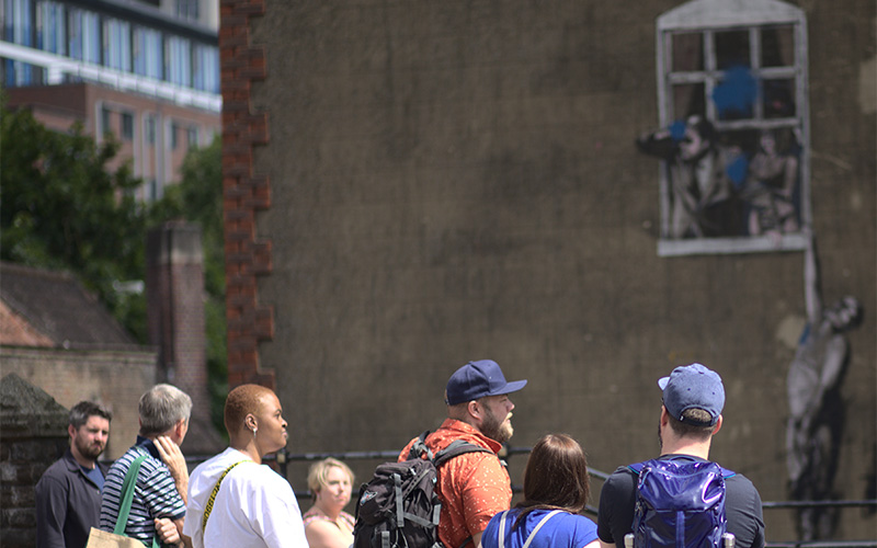 Blackbeard to Banksy walking tour in Bristol